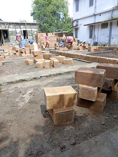 new construction work started
with solid mud bricks
 #HouseConstruction
 #constructioncompany
 #constructionsite