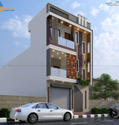 Modern Facade Design🏬
Residential building 
Plot size- 20X60 (G+2)

Mahakaya Design and Build

•Contact us📲
+91 7869538802 | 9516741900
mahakaya.db@gmail.com

_____________________________
 #design #building #designer #facade #civilengineering #modern #homedesign #interiors #exterior #architecture #lumion #sketchup #render #housedesign #resindentialdesign #autocad #engineer #architect #artist #designer #3dmodel #3dsmax