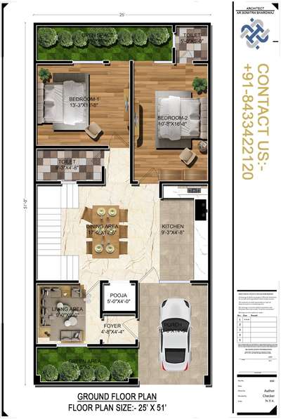 30' X 51' Floor Plan.
.
.
.
 #FloorPlans #SingleFloorHouse #SingleFloorHouse #Flooring