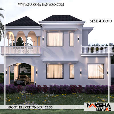 Running project #Alwar
3D ELEVATION of 40x60
#naksha #nakshabanwao #houseplanning #homeexterior #exteriordesign #architecture #indianarchitecture
#architects #bestarchitecture #homedesign #houseplan #homedecoration #homeremodling  #decorationidea #Alwararchitect

For more info: 9549494050
Www.nakshabanwao.com