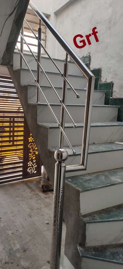 #StaircaseDecors  #stainlesssteelrailing