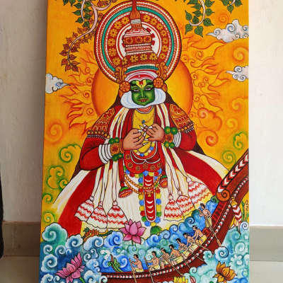 acrylic paint on canvas
Paintings at a moderate റേറ്റ്
six-b designs