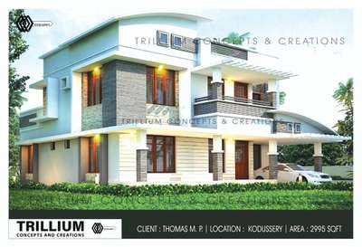 Residential Project 
📍Vattaparambu, Angamaly
4BHK
2980 sft
 #KeralaStyleHouse 
 #keralahomeplans 
 #keralahomeinterior