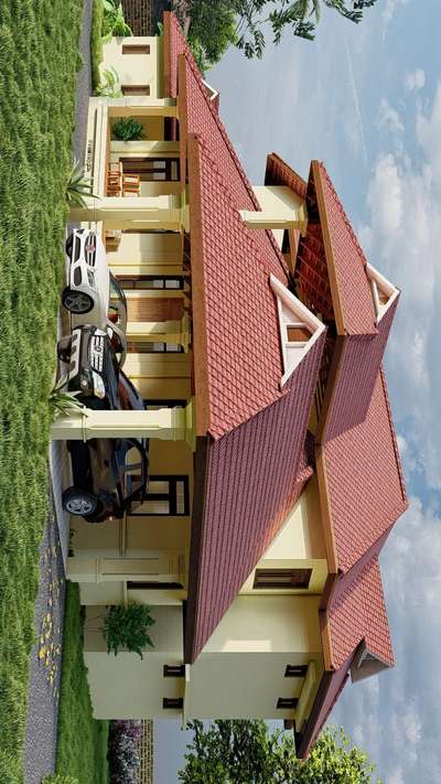 Residence for Sreejith - Kannur 

 #TraditionalHouse #ElevationDesign #architecturedesigns #3dmodeling #3drenderingservices