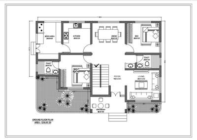 Ground Floor 1250 sq ft