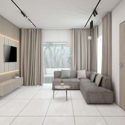 minimalist living room with beige styles 
 #livingroom  
 #couch 
 #curtainsdesign 
#LivingRoomCeilingDesign