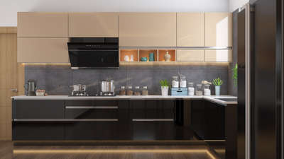 #ModularKitchen  #ClosedKitchen  #KitchenIdeas  #KitchenCabinet