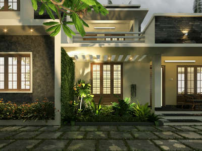 Evening view_
 #exterior3D #3d_exterior