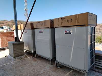 Mitshubisi electric hvac outdoor unit system