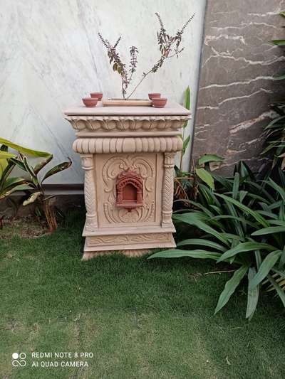 #Tulsi pot 40mm stones