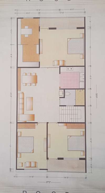 Third Floor Plan
1350 sqrft