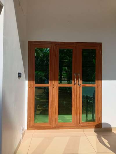 DOOR+ WINDOW #SteelWindows #Steeldoor #woodendesigns 
clenic building project @ kozhancheri 
#commercial 
#WindowGlass