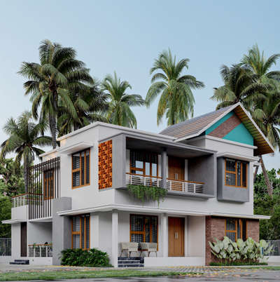 #ElevationHome  #ElevationDesign #turnkey #HouseDesigns #4BHKPlans