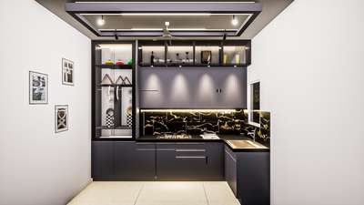 #KitchenIdeas #ModularKitchen #InteriorDesigner