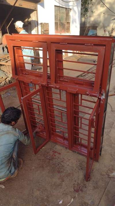 With material fabricator required for door frame and windows and ventilators
