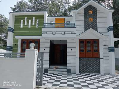#frontElevation  #frontdesign  new house ready to sale in tvm 37lakhs asking 813789734