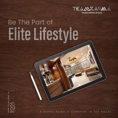 Designing an Elite Lifestyle.

In search of a professional interior design company?

#interiordesigninspiration #teamkarma

#interiordesigning

#architecture


#banglore