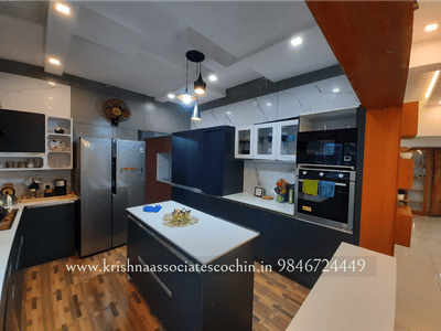 open kitchen

മാറിക്കൊണ്ടിരിക്കുന്ന ജീവിതരീതികൾക്ക് അനുസൃതമായ മാറ്റങ്ങൾ ഇന്ന് ഏറ്റവും പ്രകടമാകുന്നത് അടുക്കളയിലാണ്. വീട്ടുകാരുടെ ഇഷ്ടത്തിനും ജീവിത രീതിക്കും അനുസൃതമായിട്ടാണ് അടുക്കള ഒരുക്കുന്നത്.

ഡൈനിങ് കം കിച്ചൻ എന്ന ആശയത്തിനാണ് ഇന്ന് മുൻ‌തൂക്കം. കിച്ചനിൽ തന്നെ പാൻട്രി സ്പേസും ബ്രേക്ക്ഫാസ്റ്റ് ടേബിളും ഒക്കെ നൽകിയുള്ള ഡിസൈൻ രീതികളാണ് മുൻപിൽ.

Mr  & Mrs praveen bhatt ന് വേണ്ടി കായംകുളത്ത്‌ ചെയ്ത open kitchen ന്റെ കുറച്ചു snaps...

#interiordesign #design #interior #homedecor #architecture #home #decor #interiors #homedesign #art #interiordesigner #furniture #decoration #luxury #designer #interiorstyling #interiordecor #homesweethome #inspiration #handmade #furnituredesign #livingroom #interiordecoration 
#KitchenIdeas