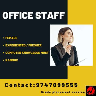 URGENT VACCANCIES

📌SALES
Male
Exp
Kaloor/Thiruvalla 

📌TAILOR
M/f
Thiruvalla 

📌FASHION DESIGNER
Female
Thiruvalla 

📌SALES MANAGER
Male
Exp
Palarivatom, kaloor

📌HR EXECUTIVE
m/f
Exp
Qualification: MBA HR
Malappuram 

📌ACCOUNTANT
m/f
Exp/fre 
Angamaly 

📌BUSINESS  DEVELOPMENT ASSOCIATE*
Male
Exp/fre
Perumbavoor, kothamangalam

📌RACK MANAGEMENT
m/f
Fresher
Kakanad 

📌RELATIONSHIP MANAGER