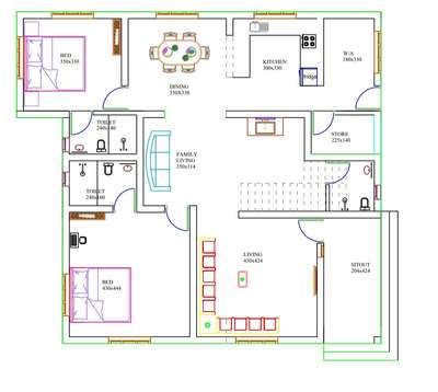 Floor plan 🏠🏠🏡

#CivilEngineer #Architect #architecturedesigns #engineeringlife #engineering  #homeconstructioncompaniesinkerala #HouseConstruction #constructionsite #ContemporaryHouse #TraditionalHouse #colonialhouse #pitchedhome #slopedroof #ElevationDesign #elevationideas