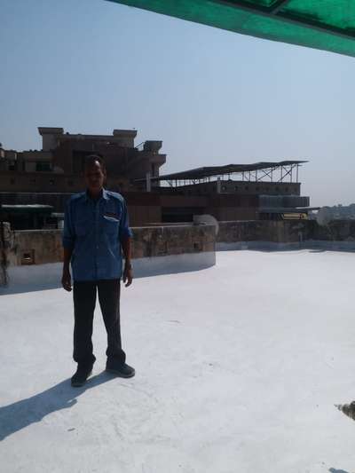 After successfully done PMM type waterproofing, heat treatment of roof top succefully completed.
Regards,
Gulshan Kumar 
R.A Enterprises 
9810841621