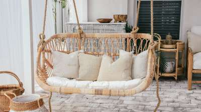 Rattan Cane Furniture Hanging Chair