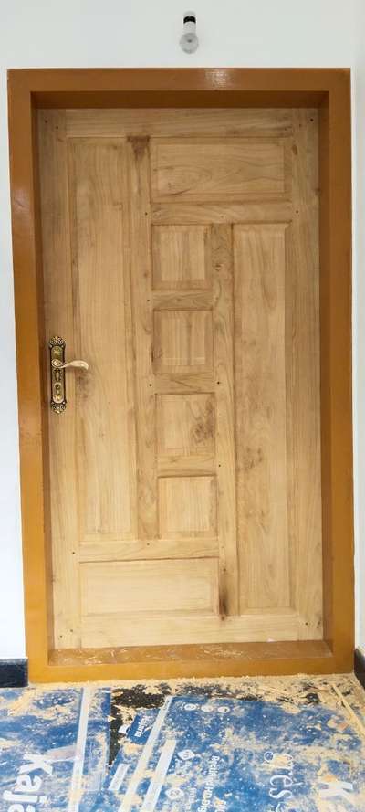 teak door