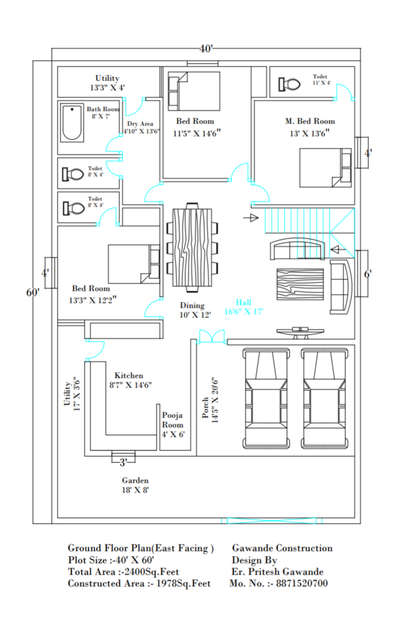 3BHK Plan