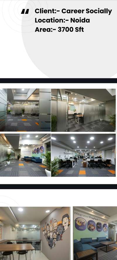 Turnkey office Interior
C&I 
MEP