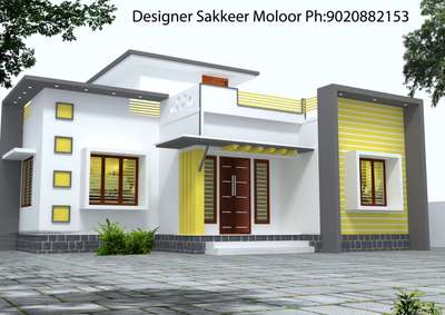 single floor design 850 sqft