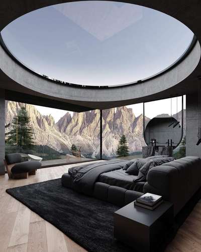 For those who like to sky sleep on the roof ... but wanna be secure as well
#BedroomDecor #MasterBedroom #skyglass