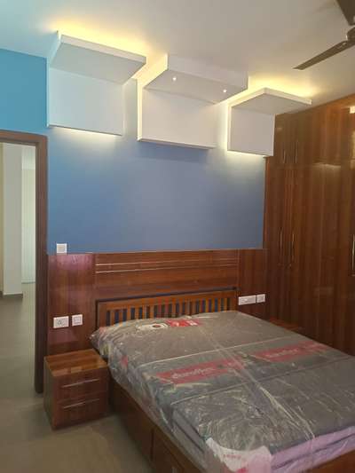This is interior work done according to the client's taste at Kottayam, Skylane, Oasis Villas. Colors and design were chosen to meet the client's requirements. For details, please contact Selma L. Indriyas at 944-644
4-810.