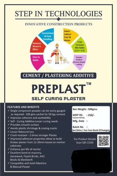 Self Curing Additive for Cement Plastering
#Architect #structuralengineer #builders #contractors
