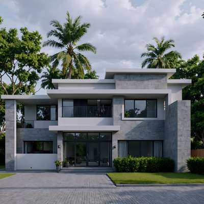 Home is the nicest word there is ...
 #ContemporaryDesigns  #contemporaryhousedeisgn  #kolo3dexterior  #modernexterior  #modernelevation  #modernhousedesigns 200