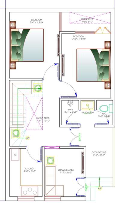 #nakshadesign #house_map