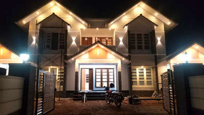 work finished  #MasterBedroom #new_home #louver #TexturePainting #WallPainting #KeralaStyleHouse #ernakulam😍 #kochi
