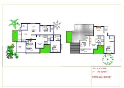 2624 sqft
#KeralaStyleHouse #FloorPlans #myhome**☺️ #kerelahomedesigns #homeplanners #FlooringSolutions #best_architect #SmallHomePlans #budget_home_simple_interi #budgethomes #budget-home