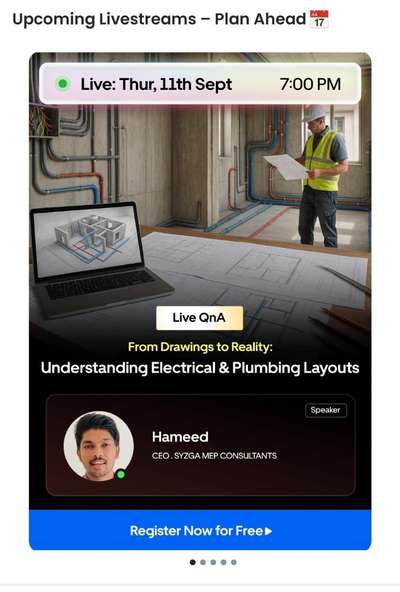 Live on kolo app :Analysing electrical and plumbing plans

ELECTRICAL &. PLUMBING DRAWING & CONSULTANCY ക്ക് വേണ്ടി ഞങ്ങളെ കോൺടാക്ട് ചെയ്യാം 



#mepdrawings  #MEP_CONSULTANTS  #electroectricalcontractor

#electricalplumbing #mep #Ongoing_project  #sitestories  #sitevisit #electricaldesign #ELECTRICAL & #PLUMBING #PLANS #runningproject #trending #trendingdesign #mep #newproject #Kottayam  #NewProposedDesign ##submitted #concept #conceptualdrawing #electricaldesignengineer #electricaldesignerOngoing_project #design #completed #construction #progress #trending #trendingnow  #trendingdesign 
#Electrical #Plumbing #drawings 
#plans #residentialproject #commercialproject #villas
##hospital #shoppingmall #Hotel 
#keralaprojects #gccprojects
#watersupply #drainagesystem #Architect #architecturedesigns #Architectural&Interior #CivilEngineer #civilcontractors #homesweethome #homedesignkerala #homeinteriordesign #keralabuilders #kerala_architecture #KeralaStyleHouse #keralaarchitectures #keraladesigns #keralagramhomes