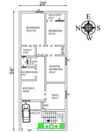 ₹1 स्क्वायर फीट में फ्लोर प्लान बनवाए 8871194779  #2d #2dplanning #FloorPlans  #planning