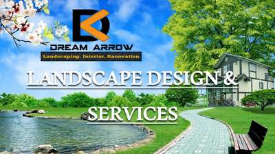 Landscaping and Garden വർക്കുകൾക്ക് ബന്ധപെടുക Dreamarrow :7034239287 #LandscapeGarden  #dreamhouse  #VerticalGarden  #HouseDesigns