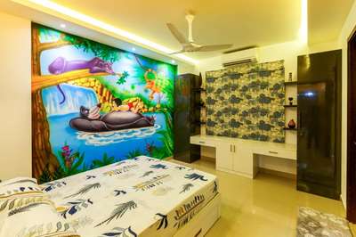 #KidsRoom  #kidsroomdesign #WallPainting