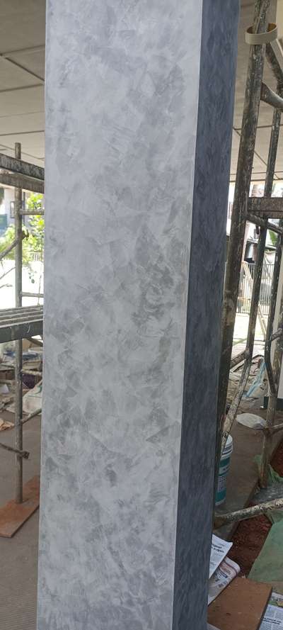 cement finish texture work