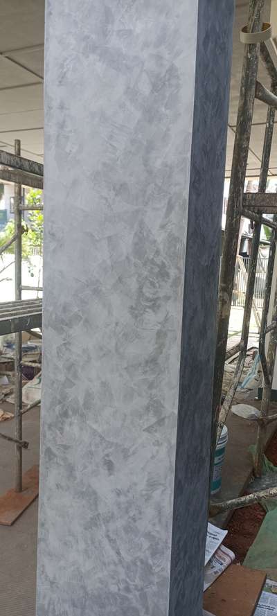 cement finish texture work