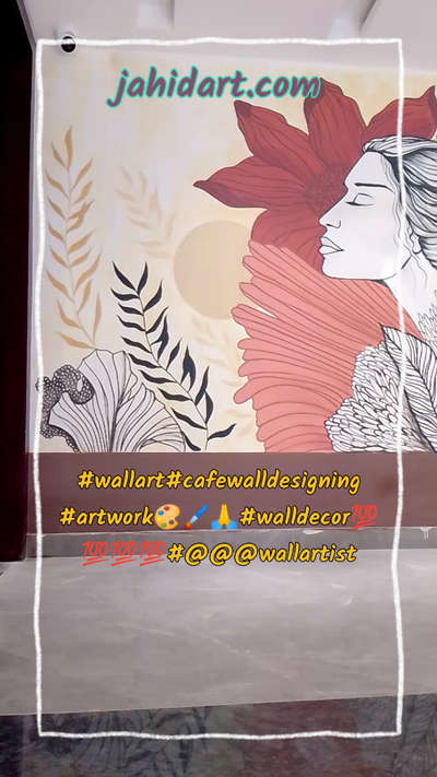 #WallPainting 🖌️🎨💯💯 #WallDecors #wallarts