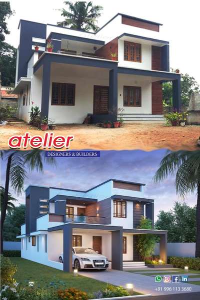 Our finish  project at Meeyannoor
#chathannoor #Kollam #meeyannoor #architecturedesigns #ContemporaryHouse #exteriordesigns #Contractor #constructionsite