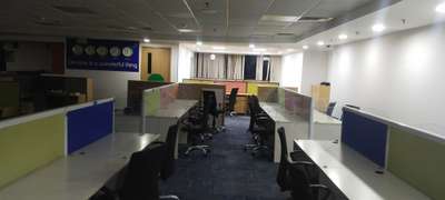 indigo office complete in 4 #offficeinterior  #officedesign  #office_table