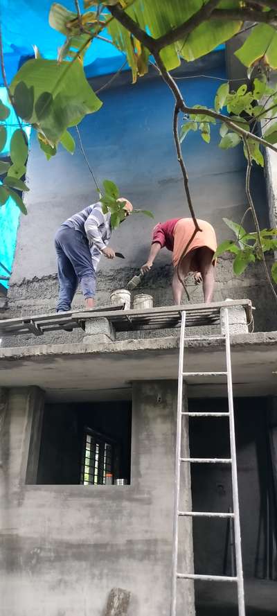 #site stories # #plastering  #Rain   #Thrissur  # #
