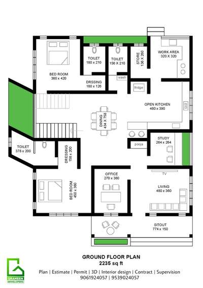 #FloorPlans  #HouseDesigns
Dream home🏡
Client: Neethu
Place: Sreekandapuram
Ground floor 2235 sq ft

നിങ്ങളുടെ സ്ഥലത്തിനും നിങ്ങളുടെ അഭിരുചിക്കും അനുയോജ്യമായ പ്ലാൻ വരയ്ക്കാൻ ബന്ധപ്പെടുക..
9061924057 | 9539024057

Plan | Estimate | Permit | 3D | Interior design | Contract | Supervision
grameendevelopers@gmail.com
grameendevelopers.com