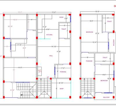 #SHOP WITH RESIDENTIAL PLAN  #newsite  #G+2PLAN #