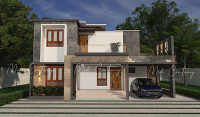 Simplicity that speaks elegance 

 #midcenturyconcepts  #elegantexteriors  #HouseDesigns